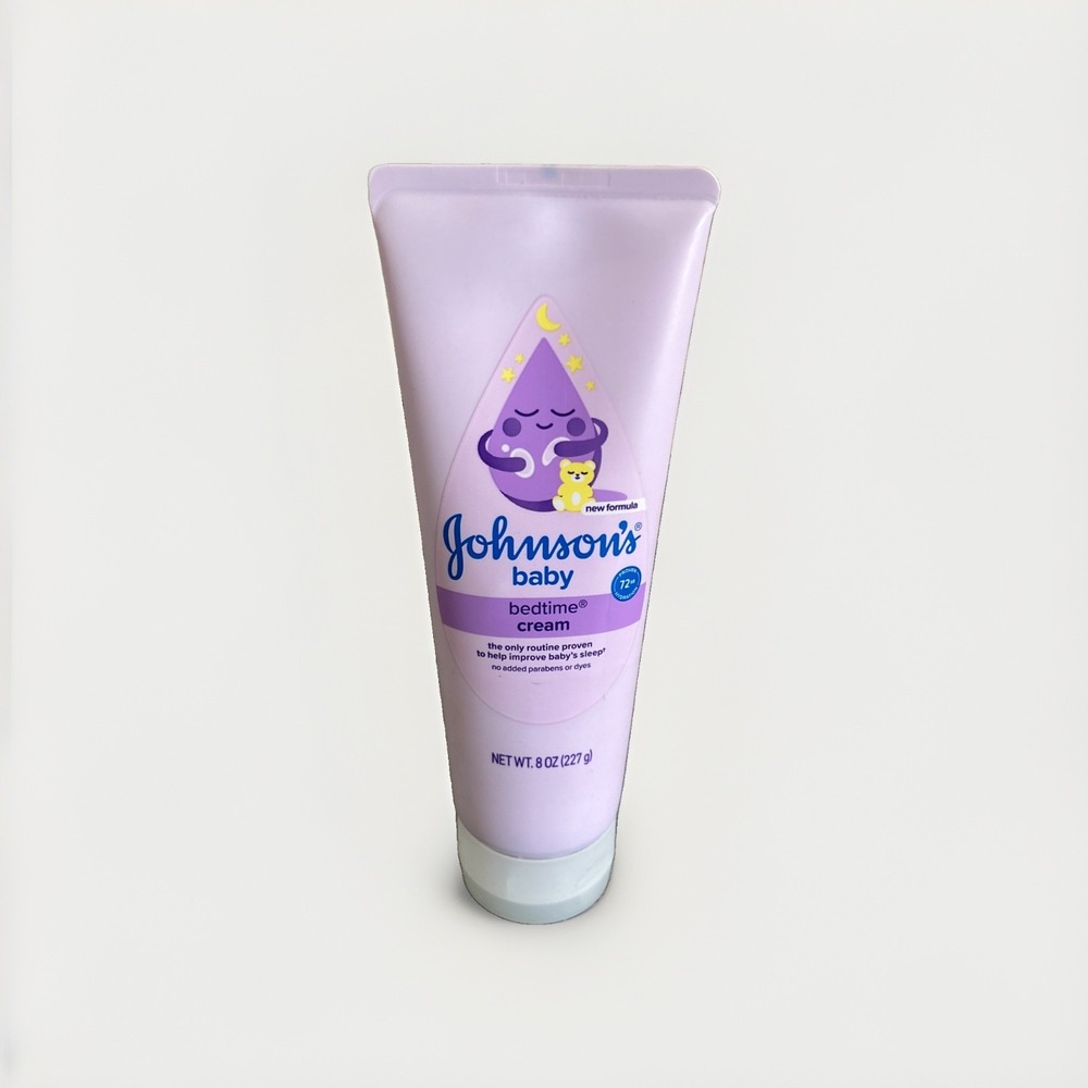 Johnson's Baby Bedtime Moisturizing Body Cream, Relaxing Aromas, Night Time 8 oz